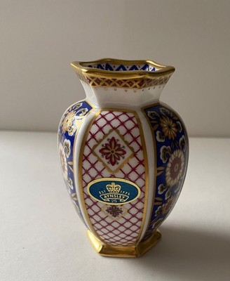 Vase Aynsley Imperial Pattern Imari Style 9 cm Bone China