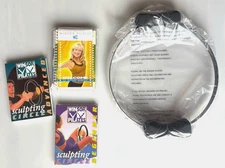 Pilates Max Body Ring Kit w/ 3 Sealed DVDs Sculpting Circle Winsor Pilates NEW