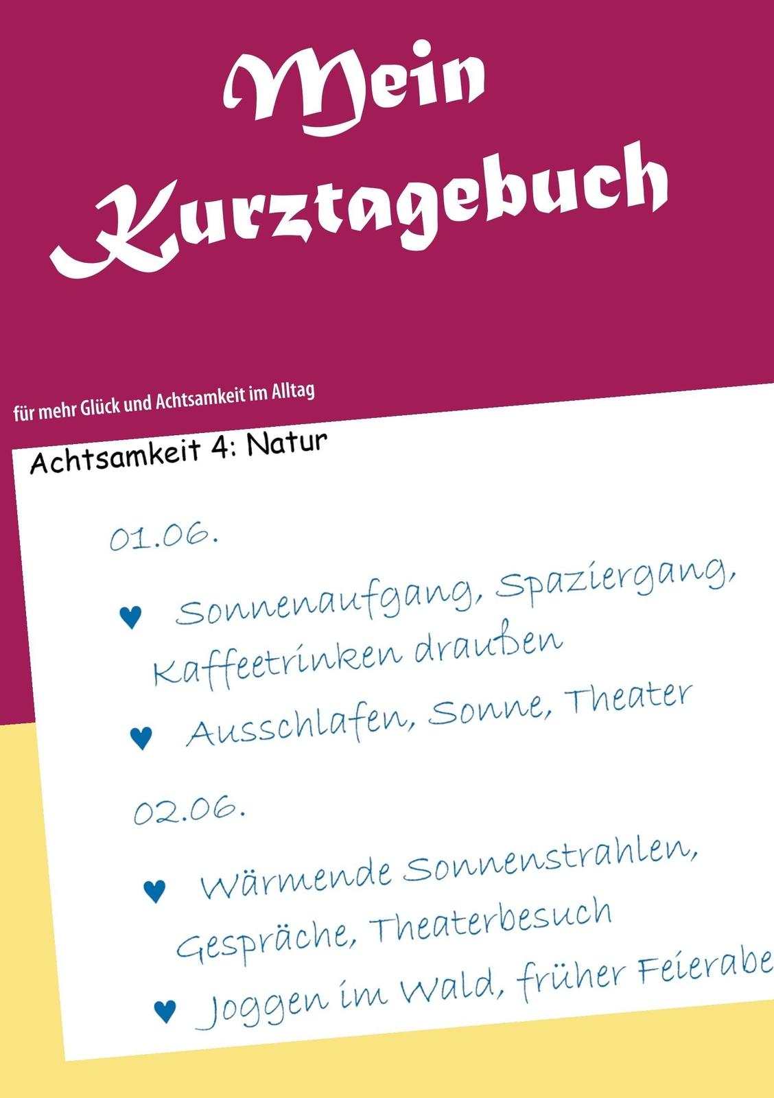 Thumbnail - Mein Kurztagebuch Für Mehr Glück Und Achtsamkeit Alltag Christine
