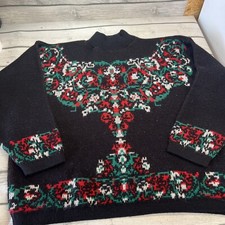 Vintage Gitano 90  s Multicolor Women's Knit Sweater Large