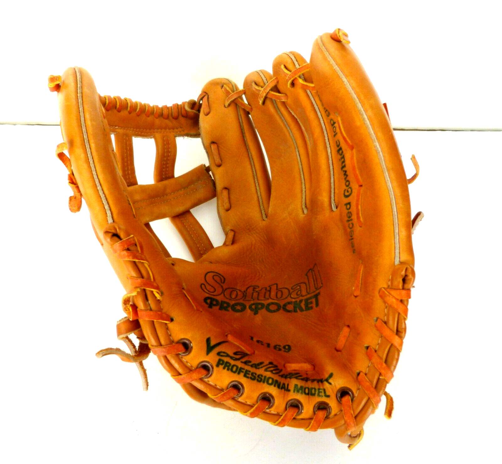 Ted Williams Sears Pro Pocket Men's Softball Glove RH Thrower 16169