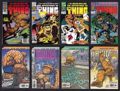 The Adventures Of The Thing #1-4 1992 & The Thing: Freakshow #1-4 2002