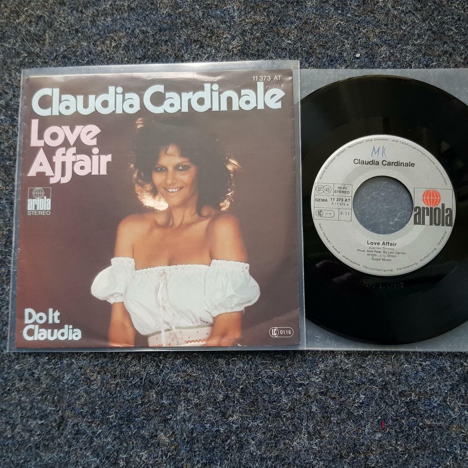 7"" Single Vinyl Claudia Cardinale - Love affair GERMANY