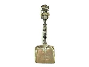 HELENA, MONTANA Sterling Silver Souvenir MINING SPOON (Shovel)