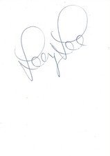 Leapy Lee Autogramm signed 10x15 cm Karteikarte