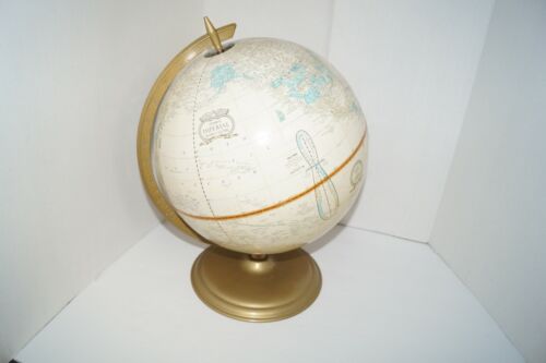 Vintage Cram's Imperial 12" World Globe EUC - Picture 1 of 11