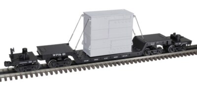 Atlas 3004048 O 75' Depressed-Center Flatcar w/Trafo ''Western Pacific''