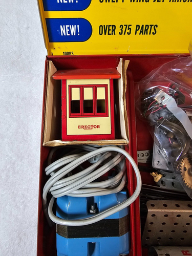 1958 Gilbert Action Conveyor Belt Erector Set NO. 10063 - Complete - Working! - Picture 6 of 24