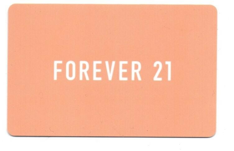  Forever 21 Gift Card $25 : Gift Cards