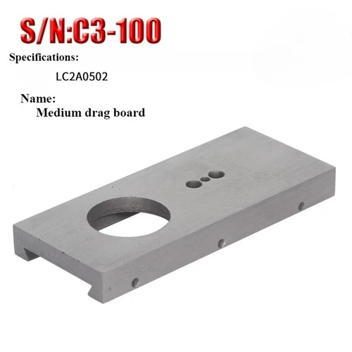 Accesorios de torno C3-100a en placa de remolque silla de cama en conjunto de placa de remolque - Imagen 8 de 10