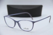 NEW SILHOUETTE SPX 1617 75 4030 PURPLE GUNMETAL AUTHENTIC FRAME EYEGLASSES 52-15