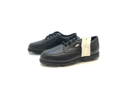 Etonic Damen Halbschuhe Schnürer Loafers Golfschuh Schwarz Gr. 36 (UK 3,5)