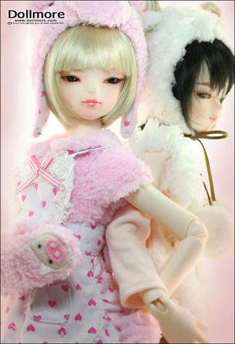 DOLLMORE 1/4 BJD Kid Dollmore Girl - Cecile( make-up, normal skin) - Picture 7 of 14