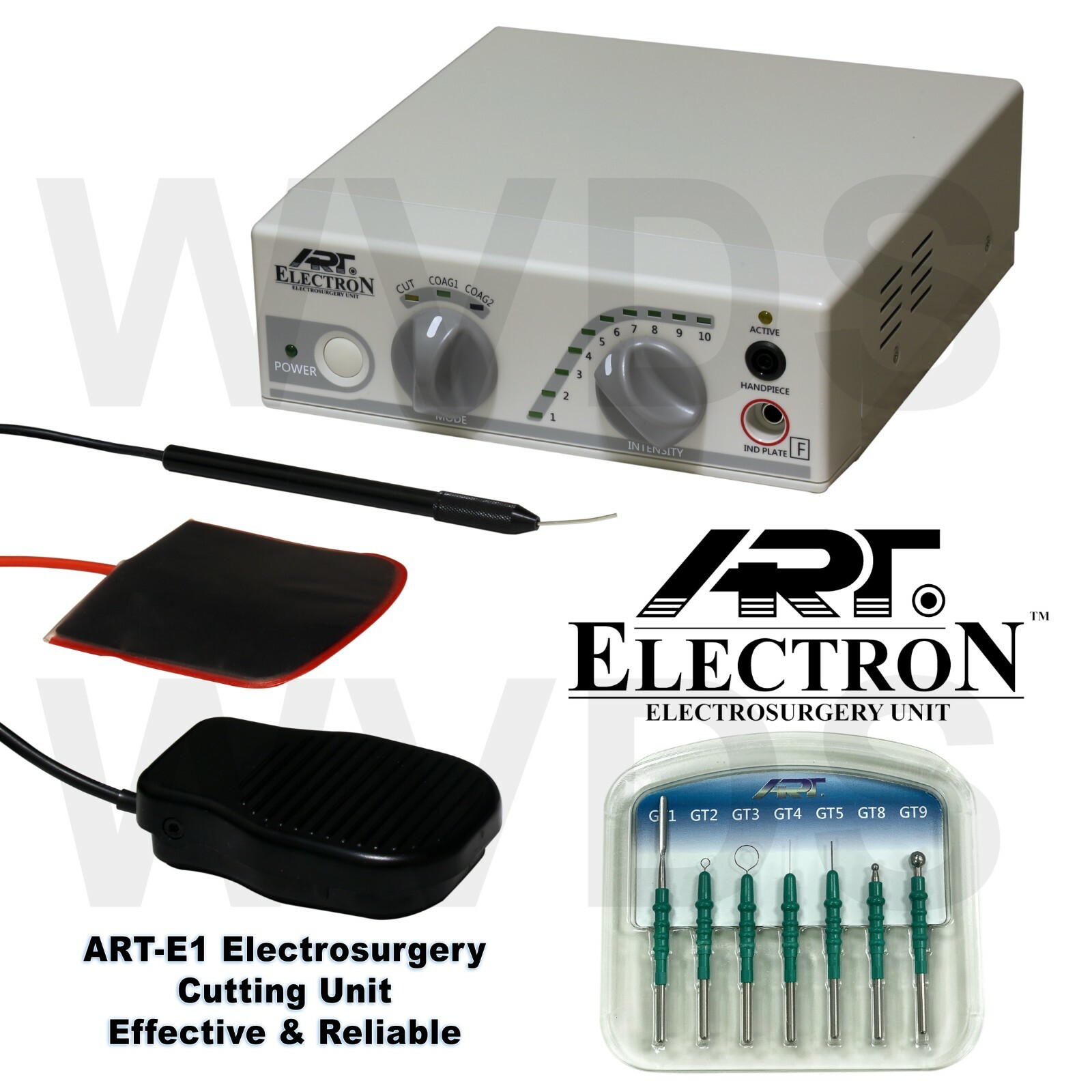 Bonart ARTE1 Electrosurgery Dental Cutting Unit with 7 Electrodes NIB Tips 110V eBay