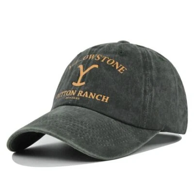 Yellowstone Dutton Ranch Baseball Cap UV Protection Snapback Hat New Visors