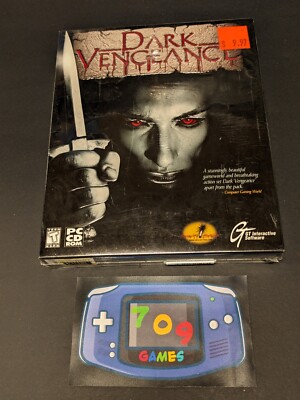 SEALED Dark Vengeance (PC, 1998) Big Box