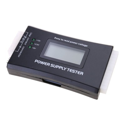 ITX Power Supply Tester LCD Diagnostic Tool for PC 20 24 Pin