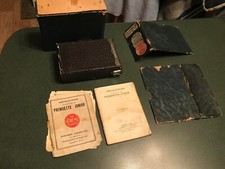 Vintage Eastman Kodak Premoette Jr. Premo Black Camera in Box W/ Manuals