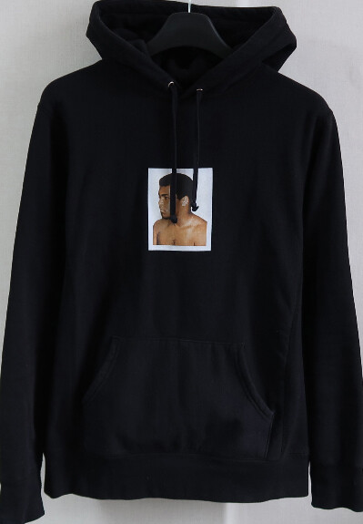 Supreme Muhammad Ali / Andy Warhol Hooded Sweatshirt black Medium