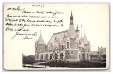 SAGINAW Michigan ~ U.S. Post office 1903 UNB ~