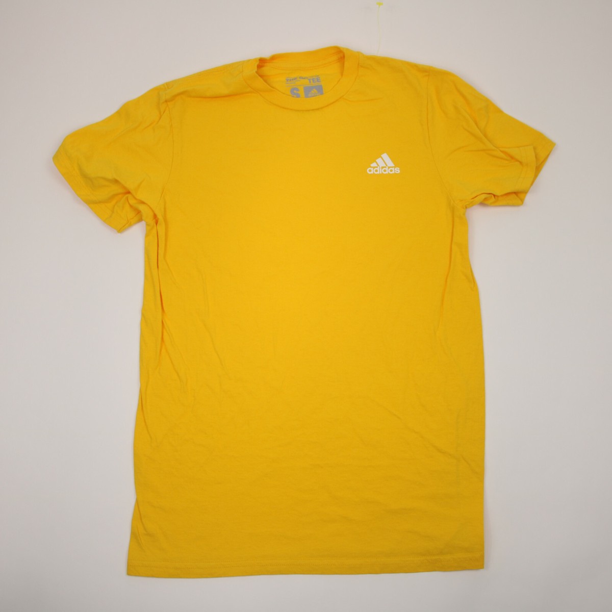 Tシャツ・カットソー HUGO Men T-shirt Yellow Cream 50467556 120 HUGO - Regular-fit T-shirt in cotton jersey with logo