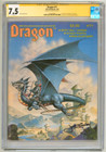 CGC SS 7.5 Dragon Magazine #71 SIGNED Jeff Easley Art TSR AD&D / Clyde Caldwell