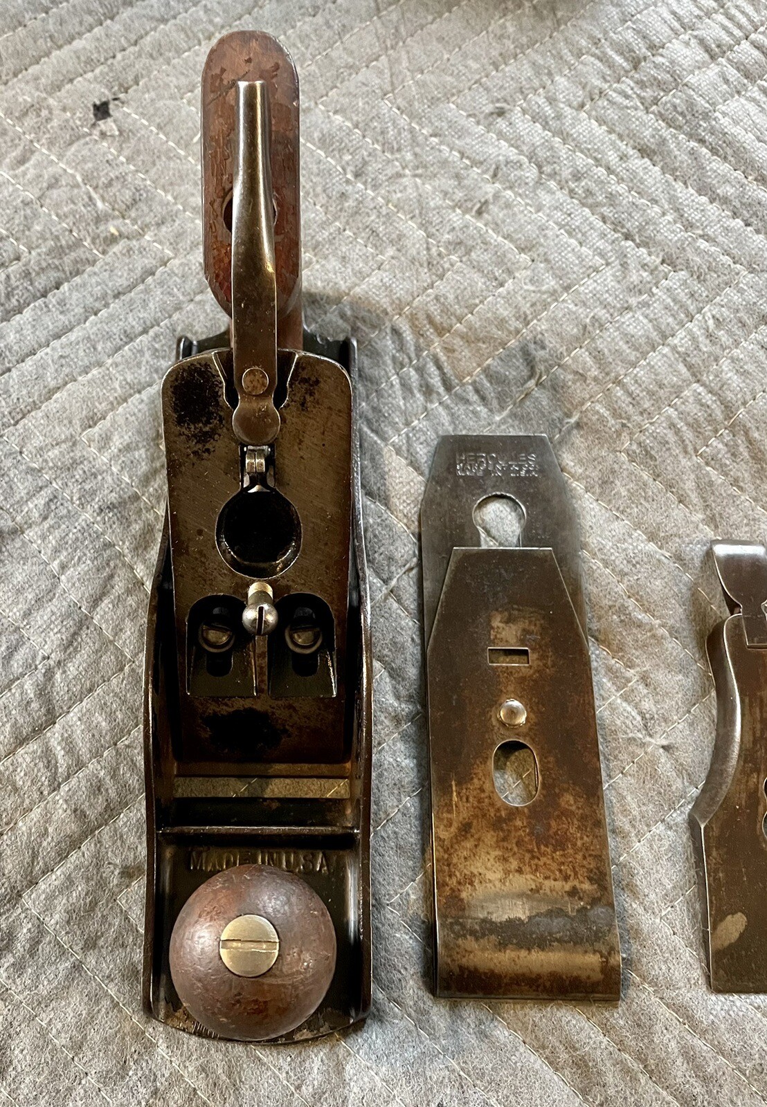 VINTAGE HERCULES SARGENT HAND WOOD PLANE MADE IN USA eBay