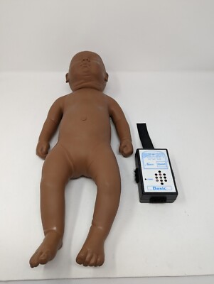 Nasco Ready-or-Not Tot Dark Skin Baby Simulator Basic Quiet Version