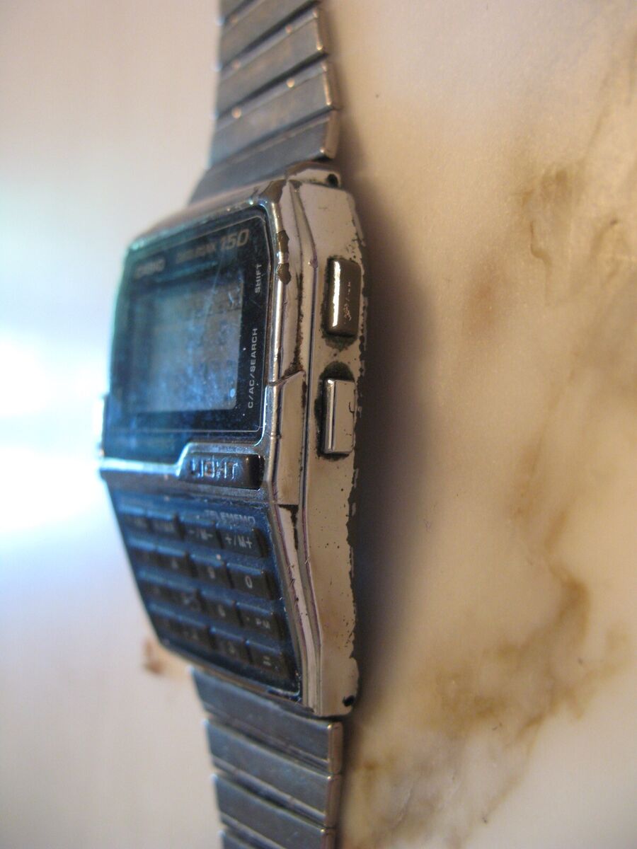 vintage CASIO Calculator data bank 150 DBC-1500 1477 LCD vintage CASIO Calculator data bank 150 DBC-1500 1477 LCD