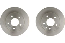 Rear PAIR Raybestos Disc Brake Rotor for 1987 BMW L7 (60417)
