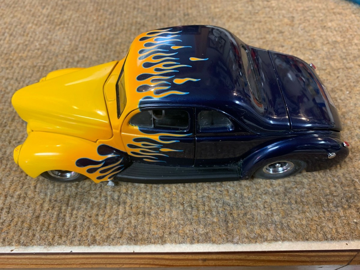 Danbury Mint 1940 Ford Hot Rod Orange And Blue 1/24 ダンバリー