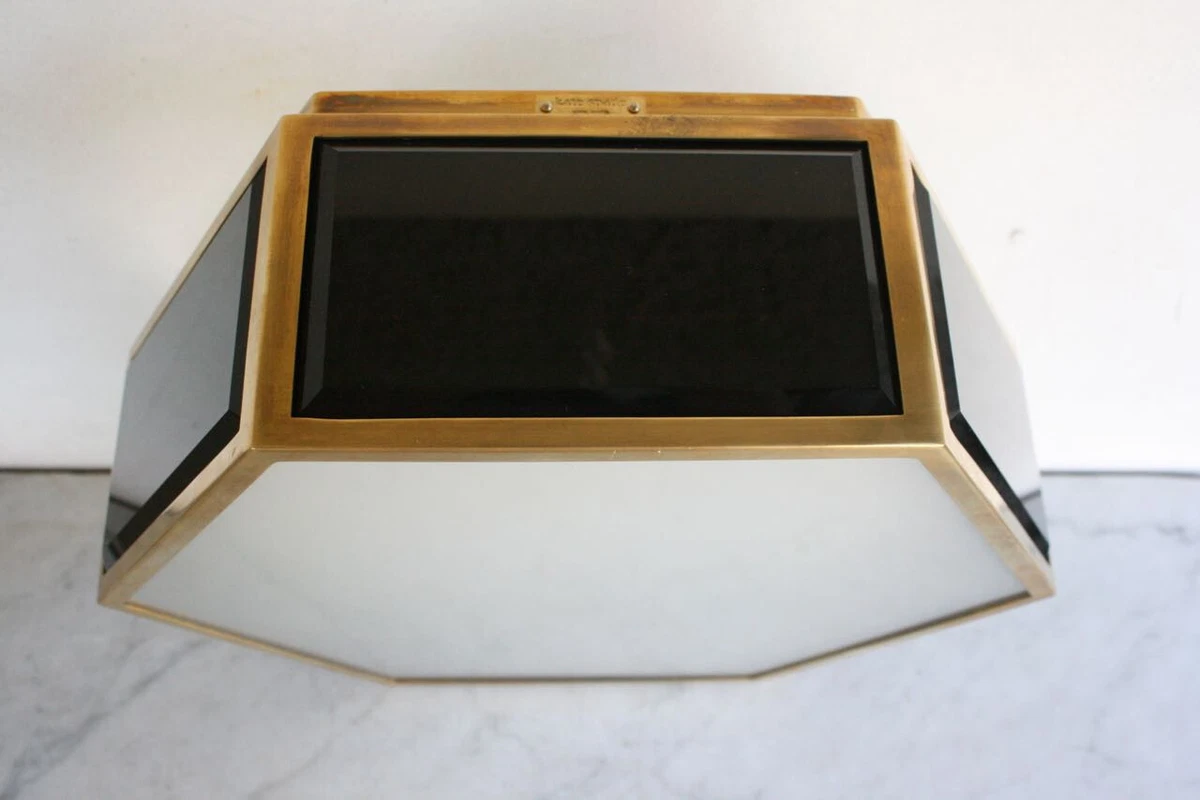 Visual Comfort KATE SPADE NY Bradford Hexagonal Brass Flush Mount