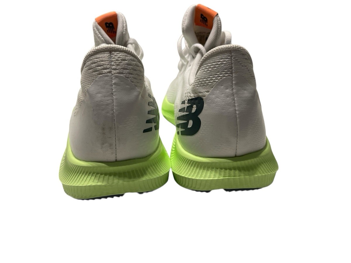 NEW BALANCE DYNASOFT PRO RUN V2 White Green MESH Running 