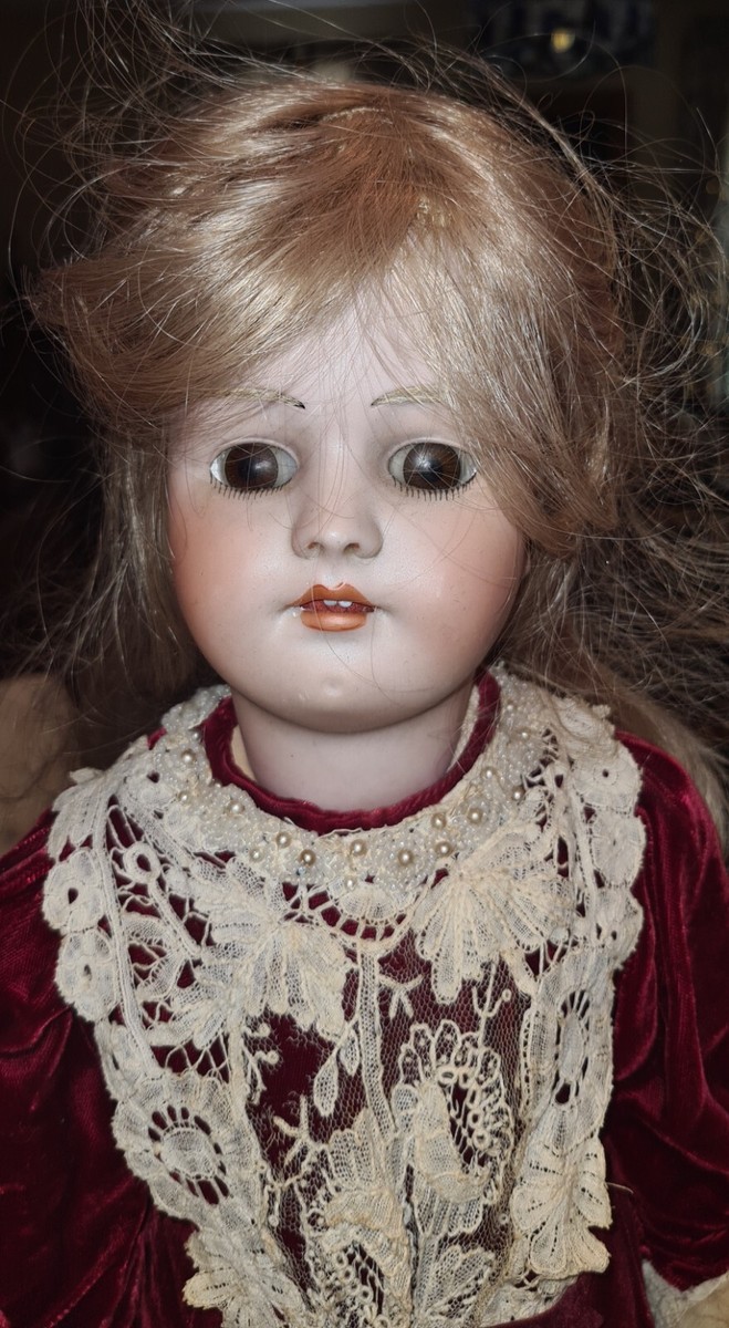 Antique Heinrich Handwerck~Simon & Halbig Doll, 24 in. Tall Sleep