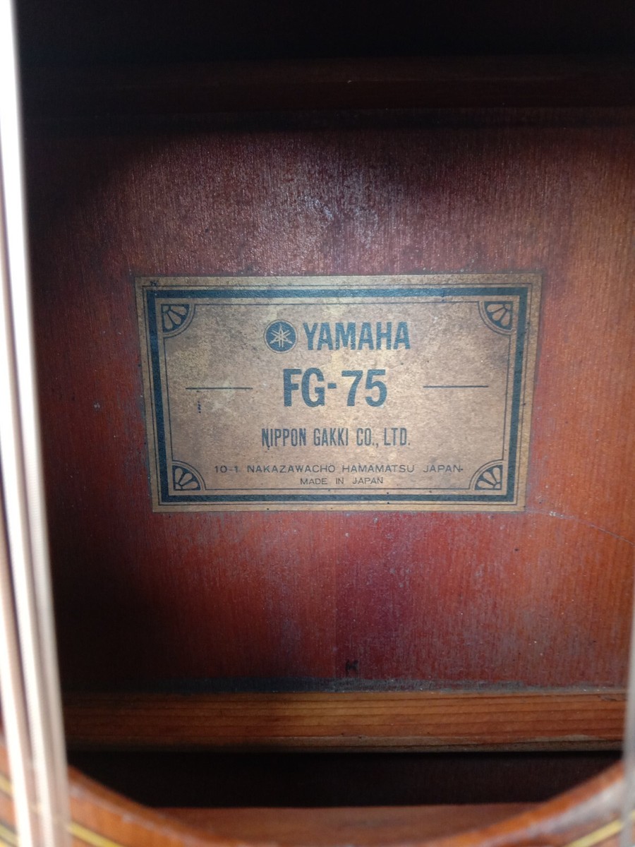 YAMAHA アコースティックギター FG-75 日本製 s-l400.jpg