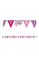 Amscan 998350 - Party-Girlande, Happy Birthday, 180 Cm, Eule