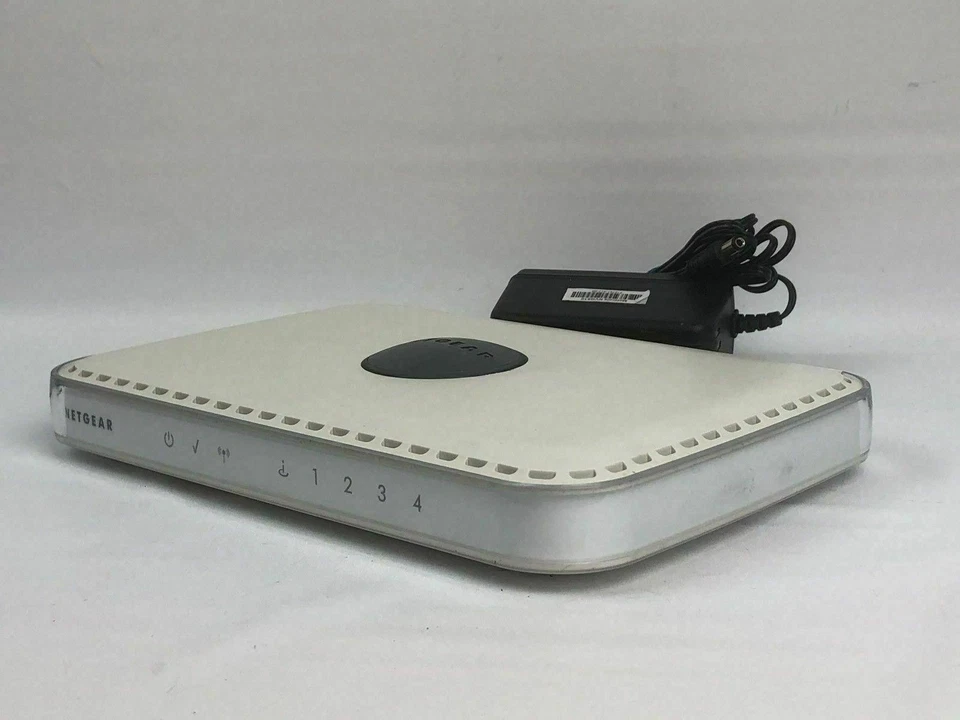 Netgear Wireless G Router RangeMax WPN824 v3 Bundle Power Supply 54 Mbps 5-Port - Image 4 of 4