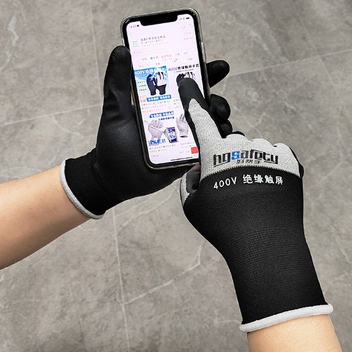 Ultrathin Electrician Insulating Gloves Nitrile Work Safe Gloves Electrical - Picture 2 of 11
