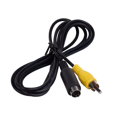 YAESU FT-708 ＆ NC-8A ＆YM-24A 8-Pin Mini DIN to RCA Male Connector Compatible with YAESU