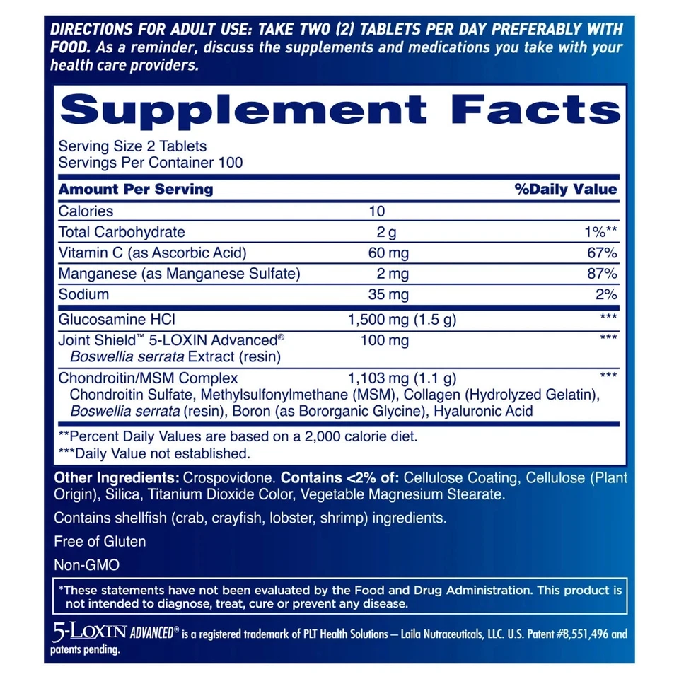 Osteo Bi-Flex Triple Fuerza Suplementos para la Salud Articular con Vitamina D 160 Comprimidos Foto 4 de 4