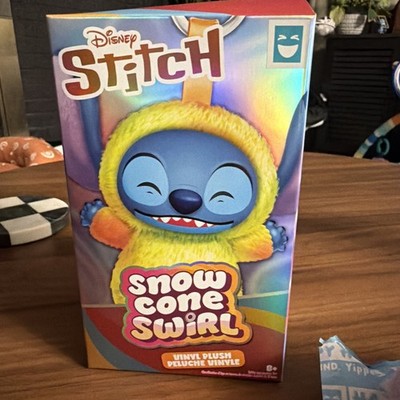 HAPPY HAUL DISNEY STITCH SNOW CONE SWIRL VINYL PLUSH KEYCHAIN