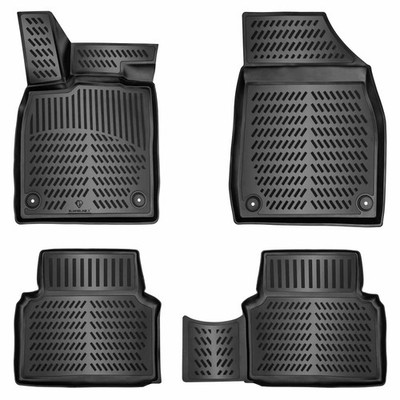 ELMASLINE 3D Gummimatten für PEUGEOT e-3008 (2024-2025) 3. Gen. Elektro Fußmatte