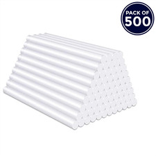 500Pcs Hot Melt Glue Sticks 11mm x 200mm for Electric Glue Gun Craft Tool 0.22 per stick