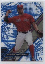 2017 Topps High Tek Pattern 1 Blue Rainbow 19/75 Xander Bogaerts #HT-XB 9v7