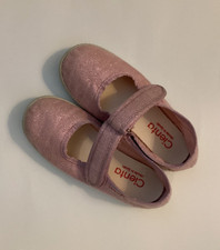 Cienta pink sparkle Mary janes size 12 Made in Spain shoes US 12/ EU 30