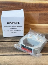 uPunch HNRL10 Time Clock Ribbon Cartridge for Calculating Models New