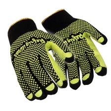 RefrigiWear Brushed Acrylic Double-Dot Insulated Gloves - Non-Slip,