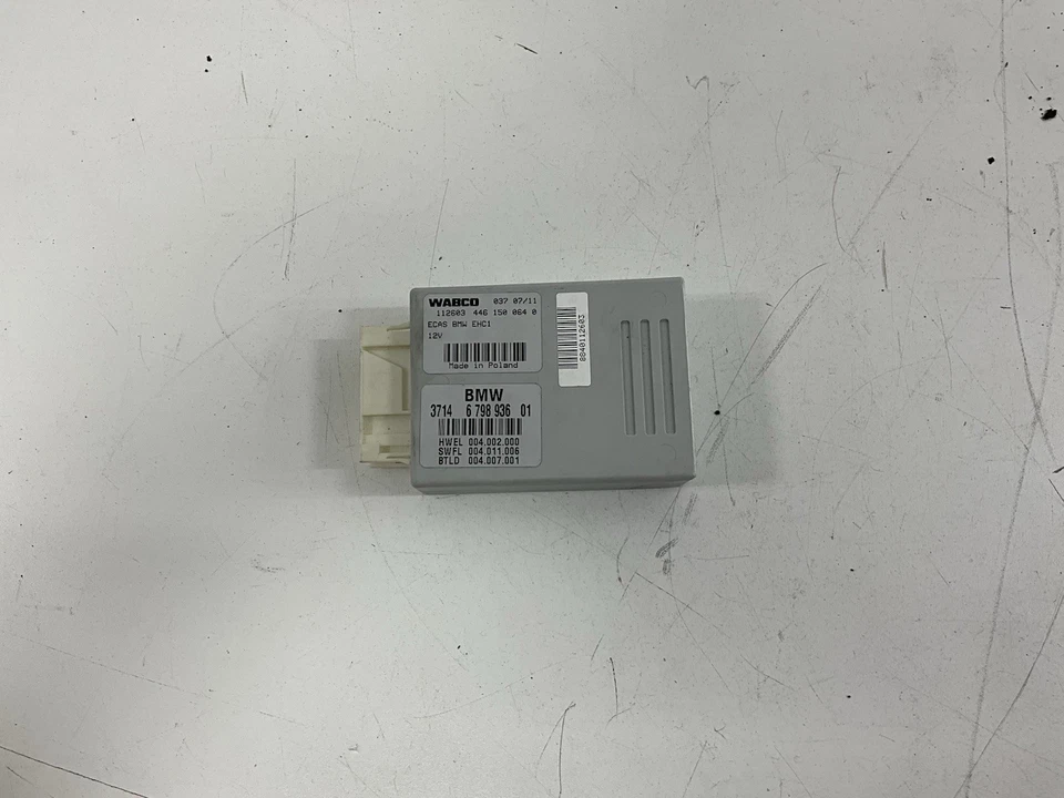 BMW 550i Wabco 2011 módulo de control de suspensión neumática 3714 6798936 01 fabricante de equipos originales Foto 2 de 4
