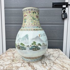 大花瓶中国古董花瓶| eBay