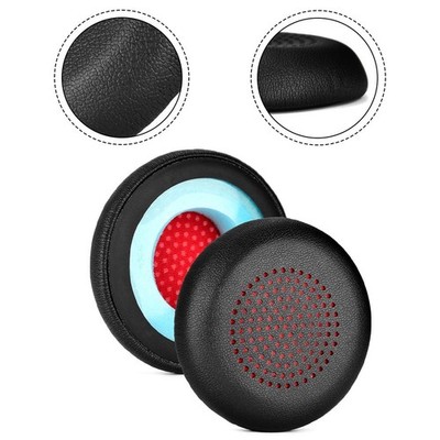 Replacement Ear Cushions for Plantronics BT600 Headset Black PU Nylon Material
